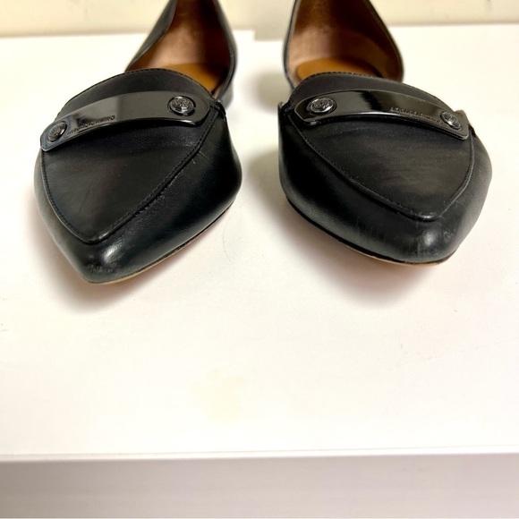 ARTURO CHIANG classics black matte leather flats womens size 7 - Picture 4 of 10
